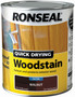 Ronseal Satin Quick Drying Woodstain Walnut 750ml