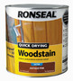 Ronseal Satin Quick Drying Woodstain Antique Pine 2.5Ltr
