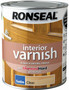 Ronseal Interior Varnish Clear Satin 750ml