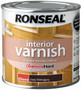 Ronseal Interior Varnish Deep Mahogany Gloss 250ml