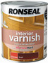 Ronseal Interior Varnish Teak Gloss 750ml