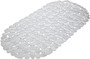 Bluecanyon Pebble PVC Bath Mat Clear 69 x 36cm