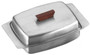 Zodiac Stainless Steel Butter Dish 