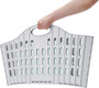 Addis Grey Green Fold Flat Laundry Basket 38Ltr