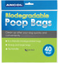 Ancol 40 Biodegradable Poop Bags