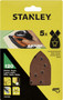 Stanley Mouse Quickfit Sanding Sheets 120g Pack of 5