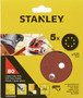 Stanley Multi Sander Disc 80g Pack of 5