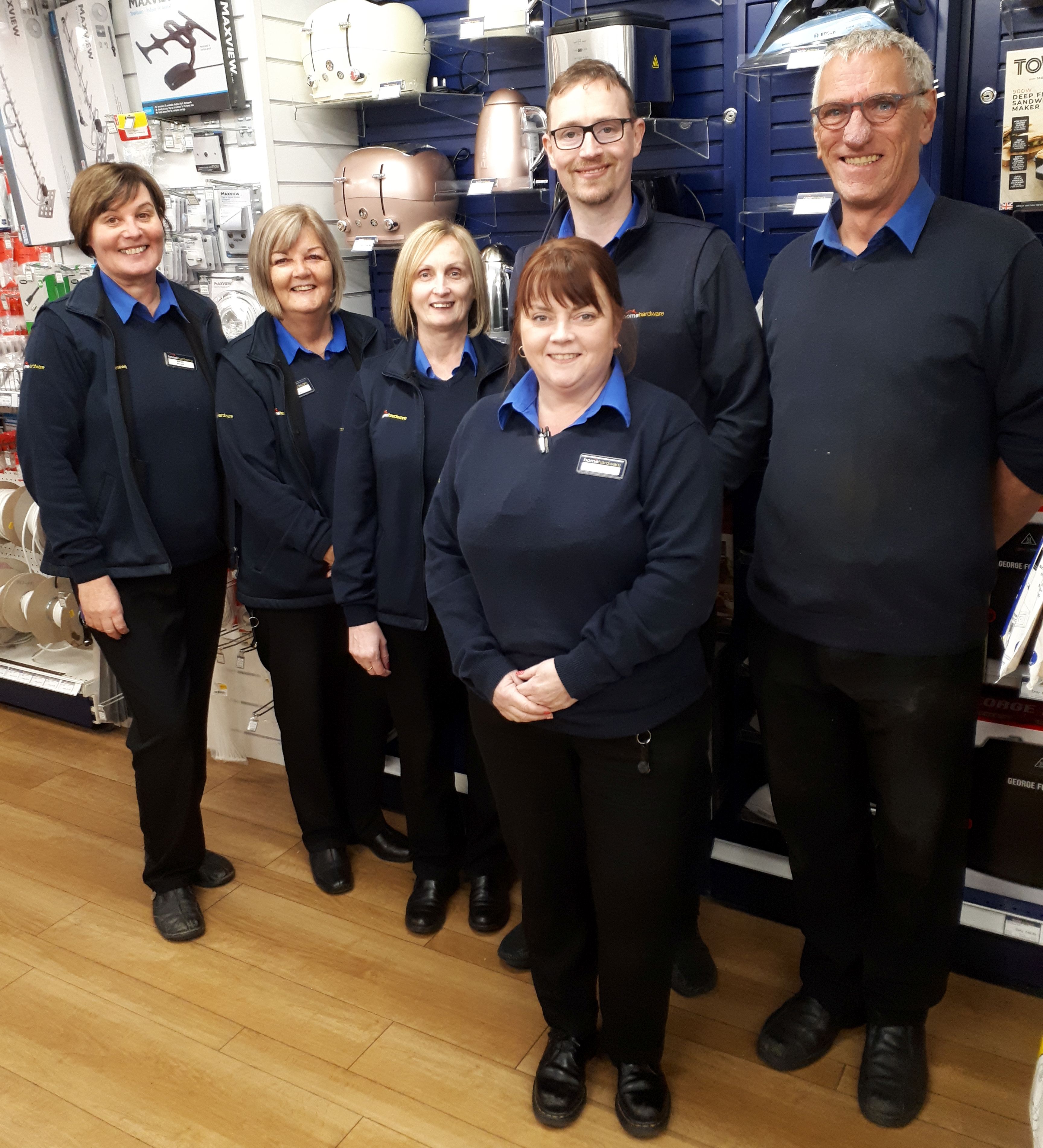 Newton Stewart in-store team