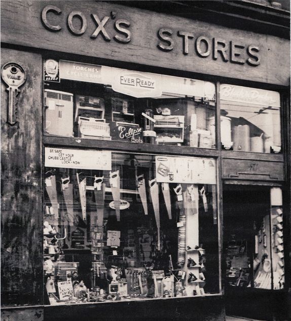 Original Cox Industrial Supplies store front