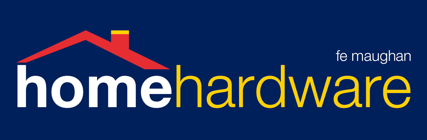 FE MAughan's Home Hardware Logo