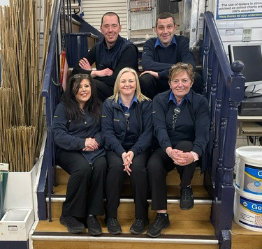 Girvan in-store team