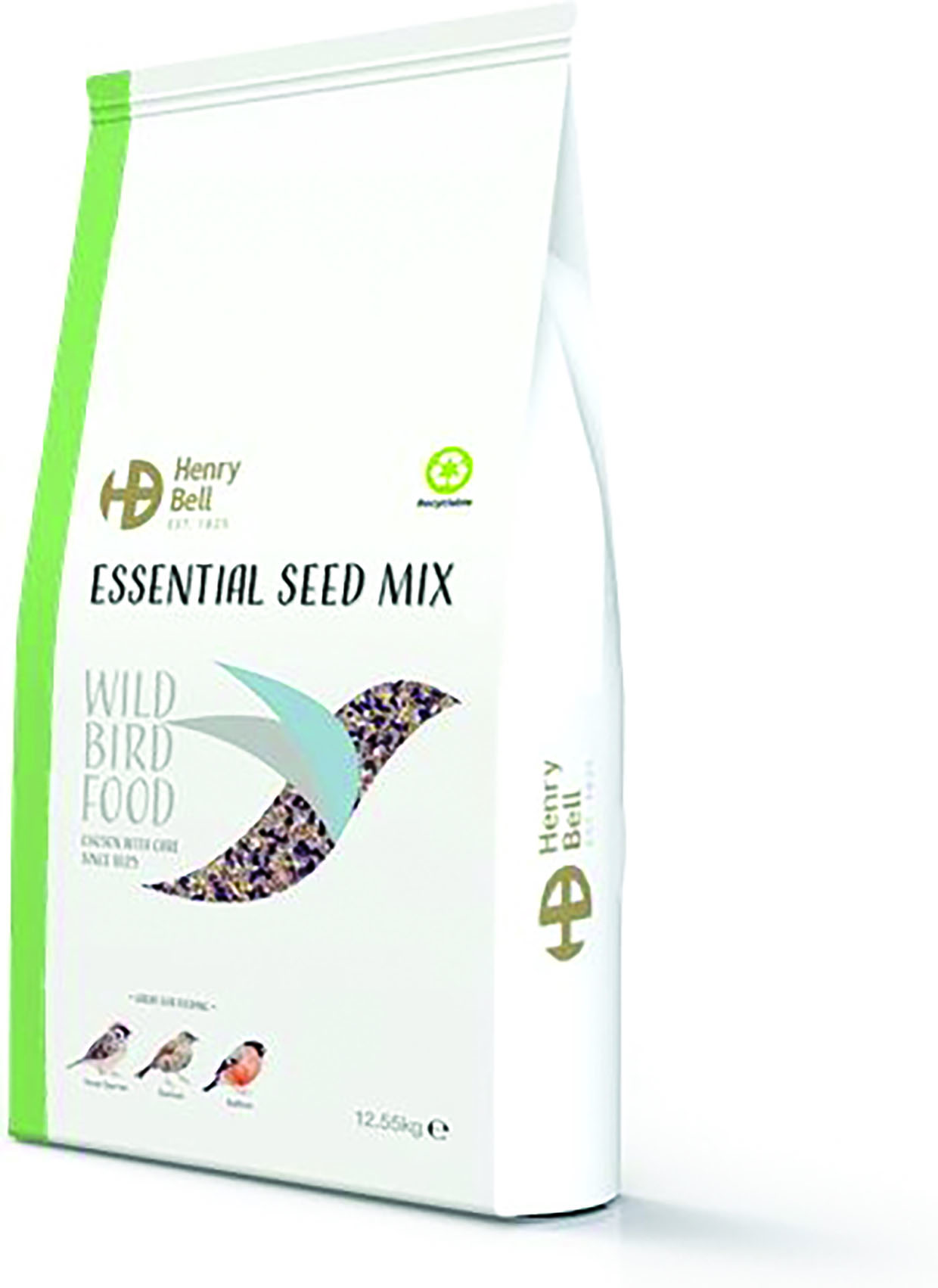 FREE Henry Bell Wild Bird Food Essentials Seed Mix 12.55kg