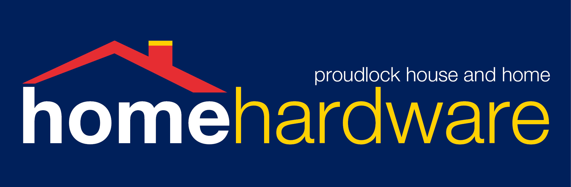 Proudlock house and home Home Hardware Logo