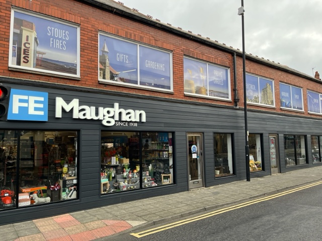 FE Maughan Storefront Whitley Bay