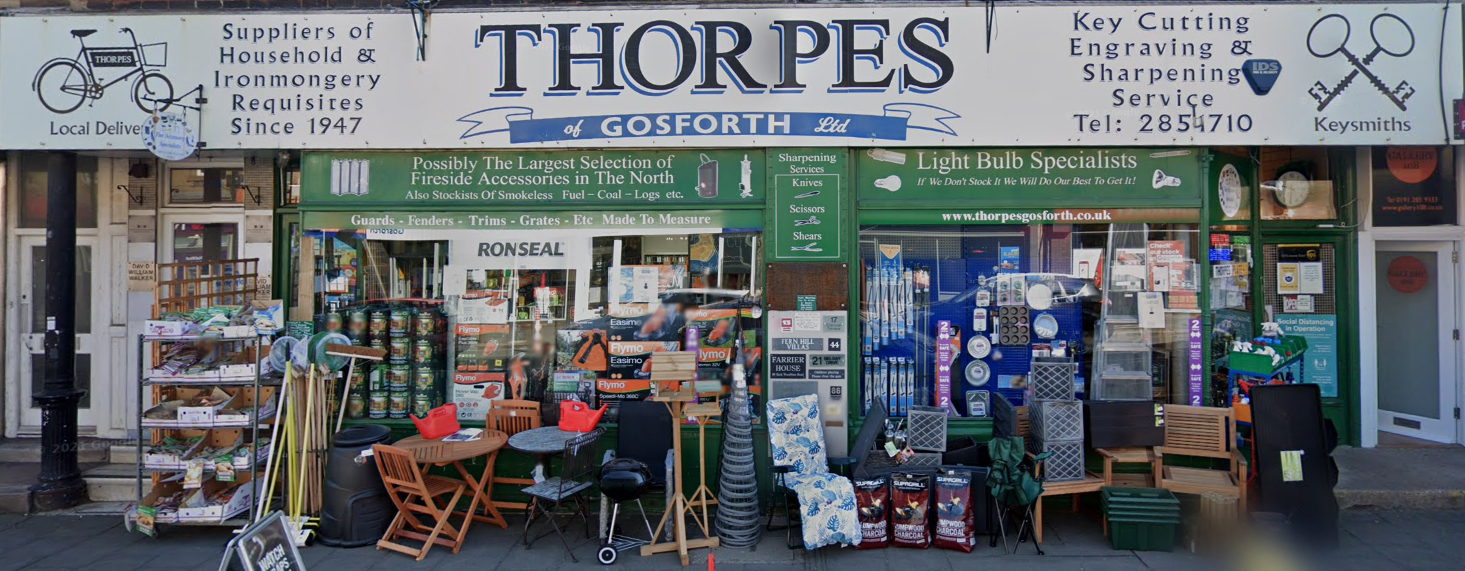 Home Hardware Thorpes of Gosforth store front