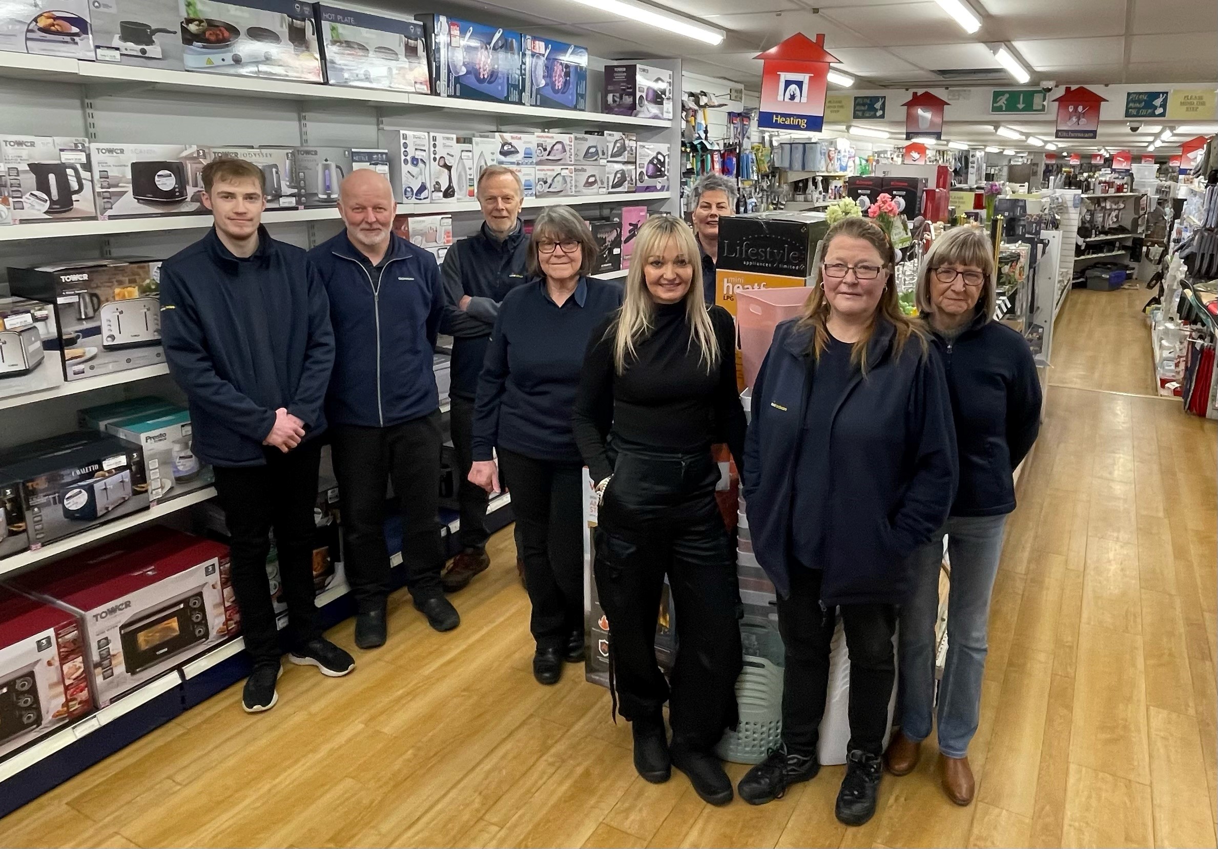 Threave Home Hardware in-store team