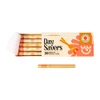 DaySavers Display Case - DaySavers Half Gram 1 1/4 Natural Brown Artisan Pre Rolled Tubes with Spiral Filter Tips [12 Packs in Case - 20 Tubes Per Pack] 