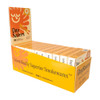 DaySavers Display Case - DaySavers Half Gram 1 1/4 Natural Brown Artisan Pre Rolled Tubes with Spiral Filter Tips [22 Packs in Case - 10 Tubes Per Pack] 