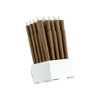  DaySavers Half Gram 1 1/4 Brown Hybrid Hemp Blunt Wrap Pre Rolled Cones [75 Cone Box] 
