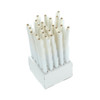  DaySavers Half Gram 1 1/4 White Pre Rolled Cones [75 Cone Box] 