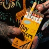  DaySavers 1 Gram King Size Pre Rolled Tubes with Vanilla Flavor Wood Filter Tips - Refined White [5 Tube Pack] 