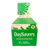 Display Case - DaySavers Half Gram 1 1/4 Green Hybrid Hemp Blunt Wrap Artisan Pre Rolled Tubes with Spiral Filter Tips [Case of 22 Packs, 10 Tubes per Pack]