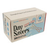 DaySavers Display Case - DaySavers Minis Refined White Artisan Pre Rolled Tubes with Spiral Filter Tips [12 Packs in Case] [20 Tubes Per Pack] 