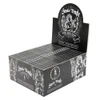 Smoke Temple Display Box - Smoke Temple King Size White Rolling Papers with Filter Tips and Rolling Tray [20 Packs per Case, 32 Papers per Pack] 