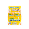  DaySavers Display Box - 84mm/26mm Color Tip  Pre-Rolled Cones - Refined White [20 Packs - 21 Cones per Pack] 
