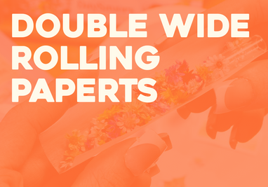 Double Wide Rolling Papers for Massive Pre-Rolls