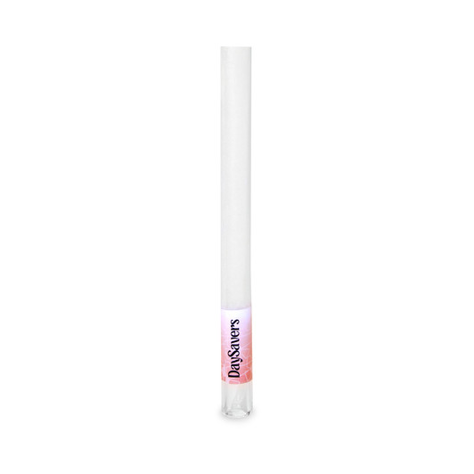 ZeFlorist Limited Edition - DaySavers 1 Gram King Size White Pre Rolled Tubes with Glass Filter Tips [Pack of 3 Tubes]