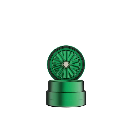  Flower Mill - 2" Standard Weed Grinder Mill - Green 
