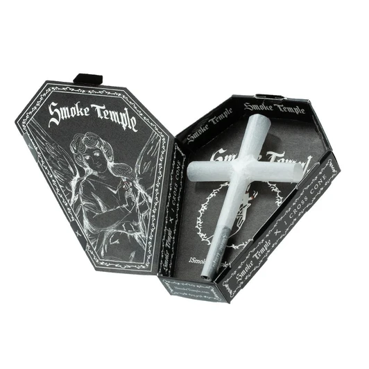  Smoke Temple Cross Cone - 1g/84mm [1 Cross Cone in Pack] 