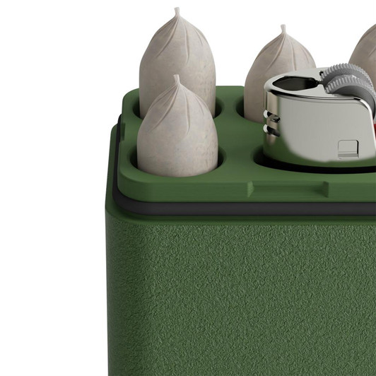 Funky Forms Joint Case - The Mini Box - Olive 