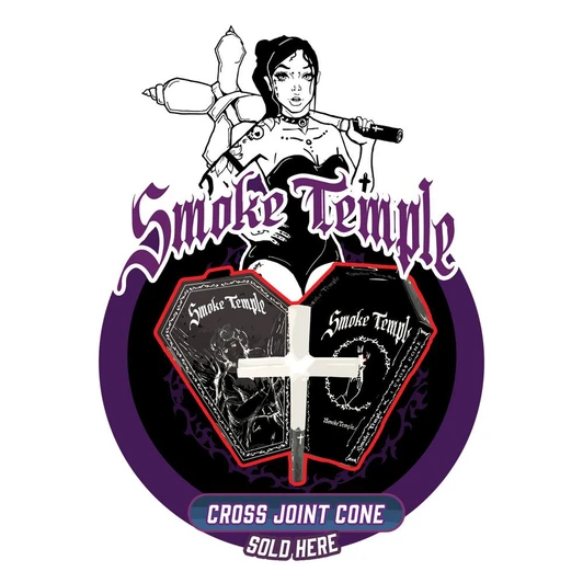  Smoke Temple Window Decal 