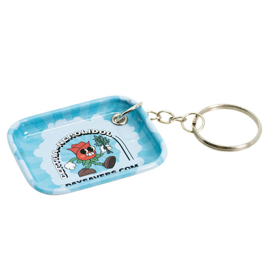 DaySavers Mini Rolling Tray Keychain - Nerolidol Terp - Bertha
