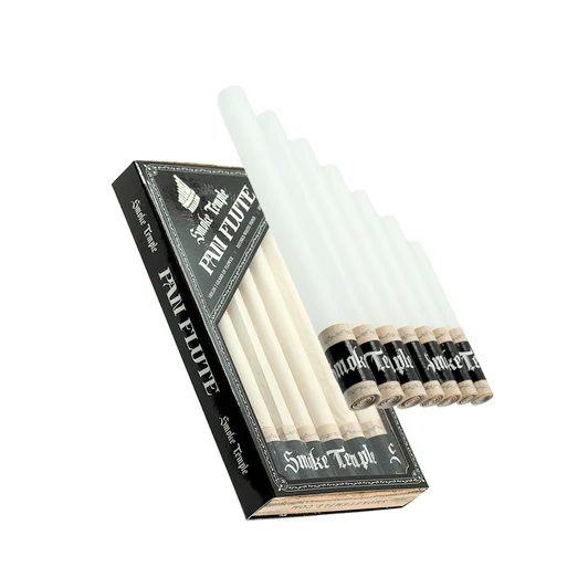 Smoke Temple Pan Flute Tube with Spiral Tips [1 Pan Flute Tube per Pack]
