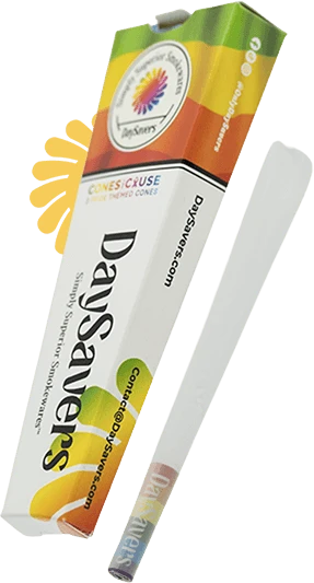 Rainbow tipped pre-rolled cones supporting LGBTQ+