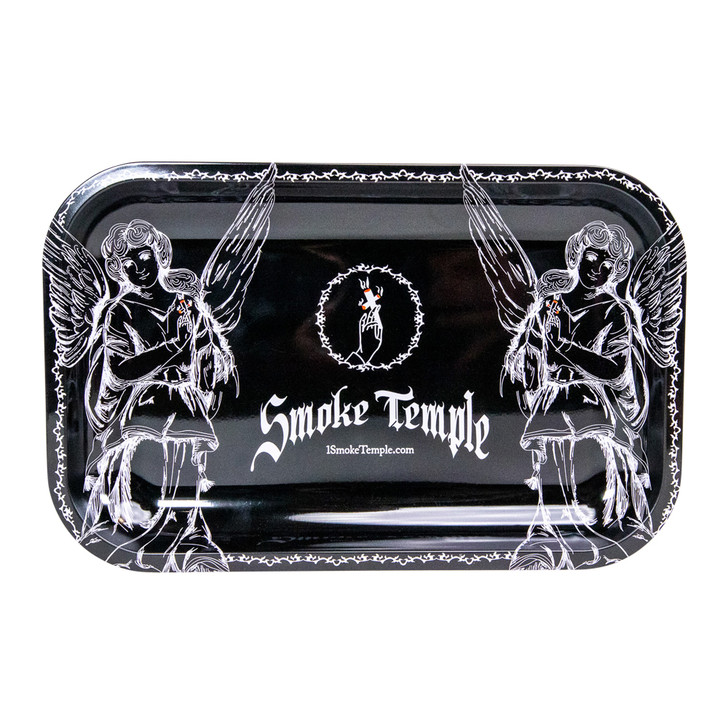 Smoke Temple Metal Rolling Tray