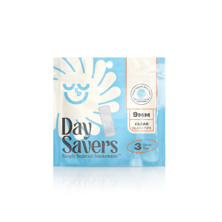 DaySavers 9mm Glass Tips [Pack of 3 - Tips Only]