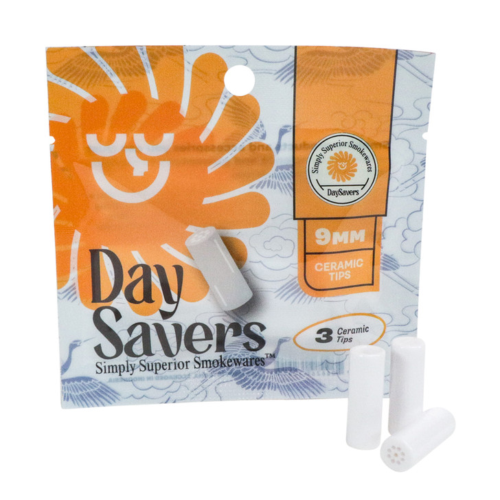 DaySavers 9mm Ceramic Tips - 3 Pack [Tips Only]