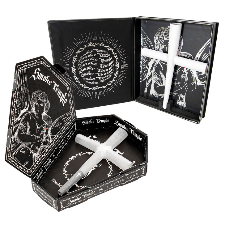 Smoke Temple Cross Cone - 1g and 3g Sizes [1 Cross Cone]