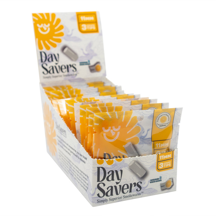 DaySavers Display Box - 11mm Ceramic Tip [3 per Pack - 20 Packs per Box]