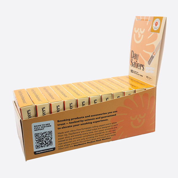 Glass Tip [22 Packs Per Case - 10 Tubes Per Pack]