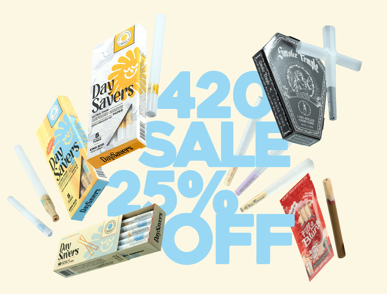 420 Sale - 25% Off Sitewide - Excludes Display Boxes and Third-Party Products