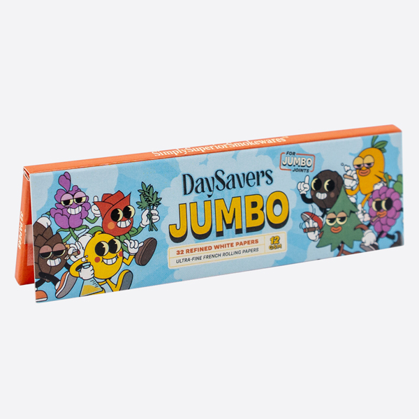 DaySavers Jumbo White Rolling Papers