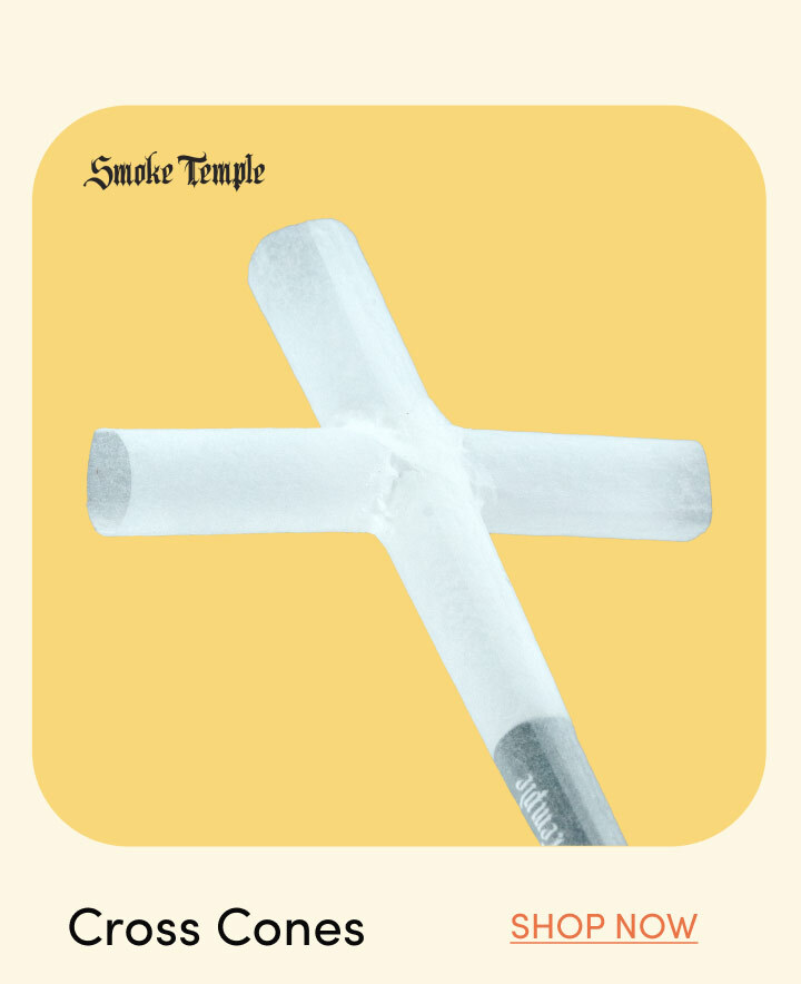 Smoke Temple Cross Cones Shop Now