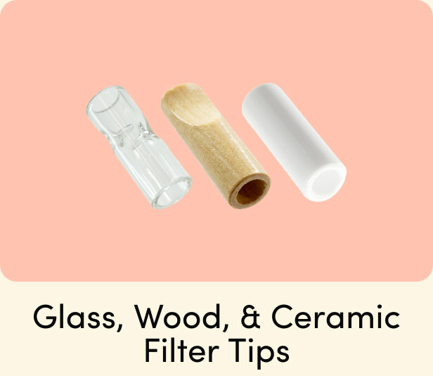 Glass, Wood and Ceramic Filter Tips