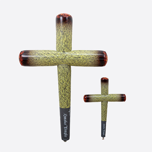 Smoke Temple Inflatable Cross Cone