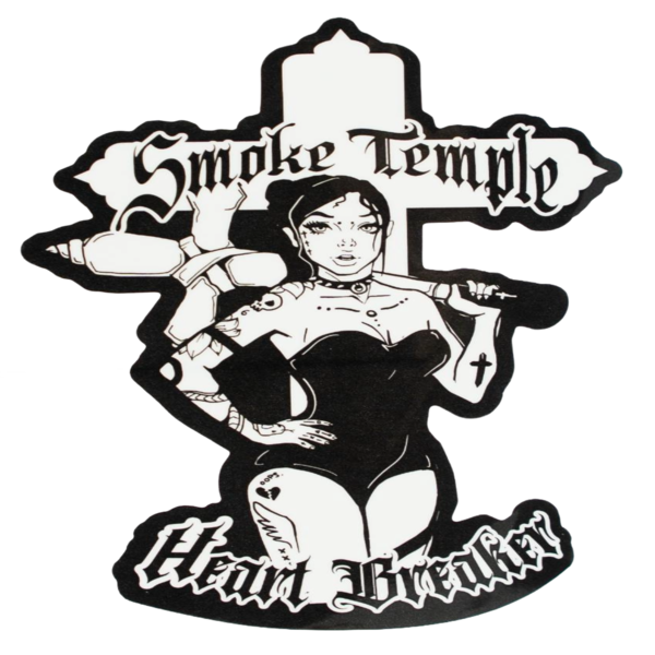 Smoke Temple Sticker - Heartbreaker
